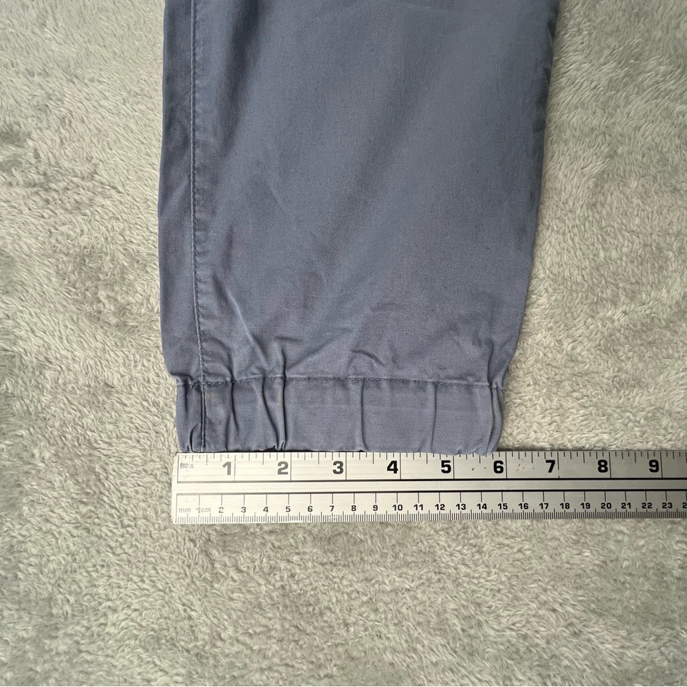 Mugsy Joggers Pants Mens Large Cadets Blue Gray Lightweight Twill Casual J7PNNY - Picture 7 of 10